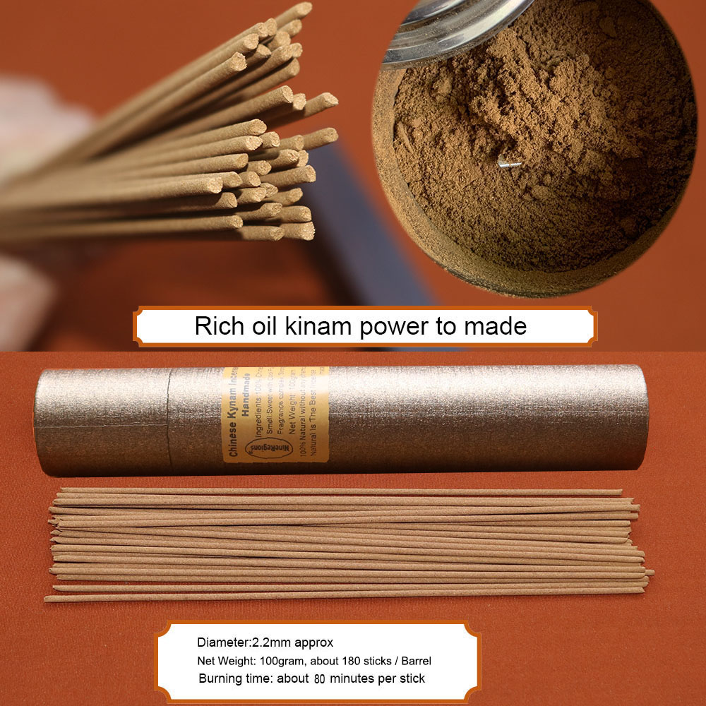 Home Fragrance Incense Sticks - Premium QiNan Oudh Incense Sticks Handmade