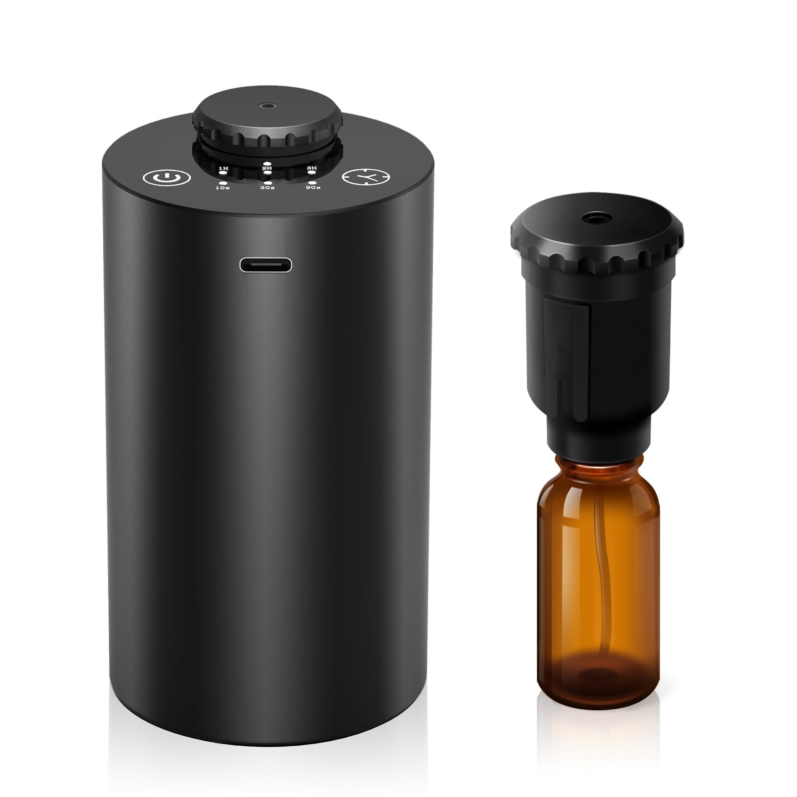 Home Fragrance Accessories - Waterless Essential Oil Diffuser Battery Operated
