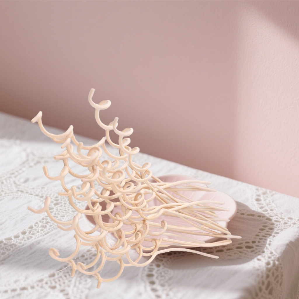 Home Fragrance Refill - 10pcs Long Wavy Diffuser Sticks Home