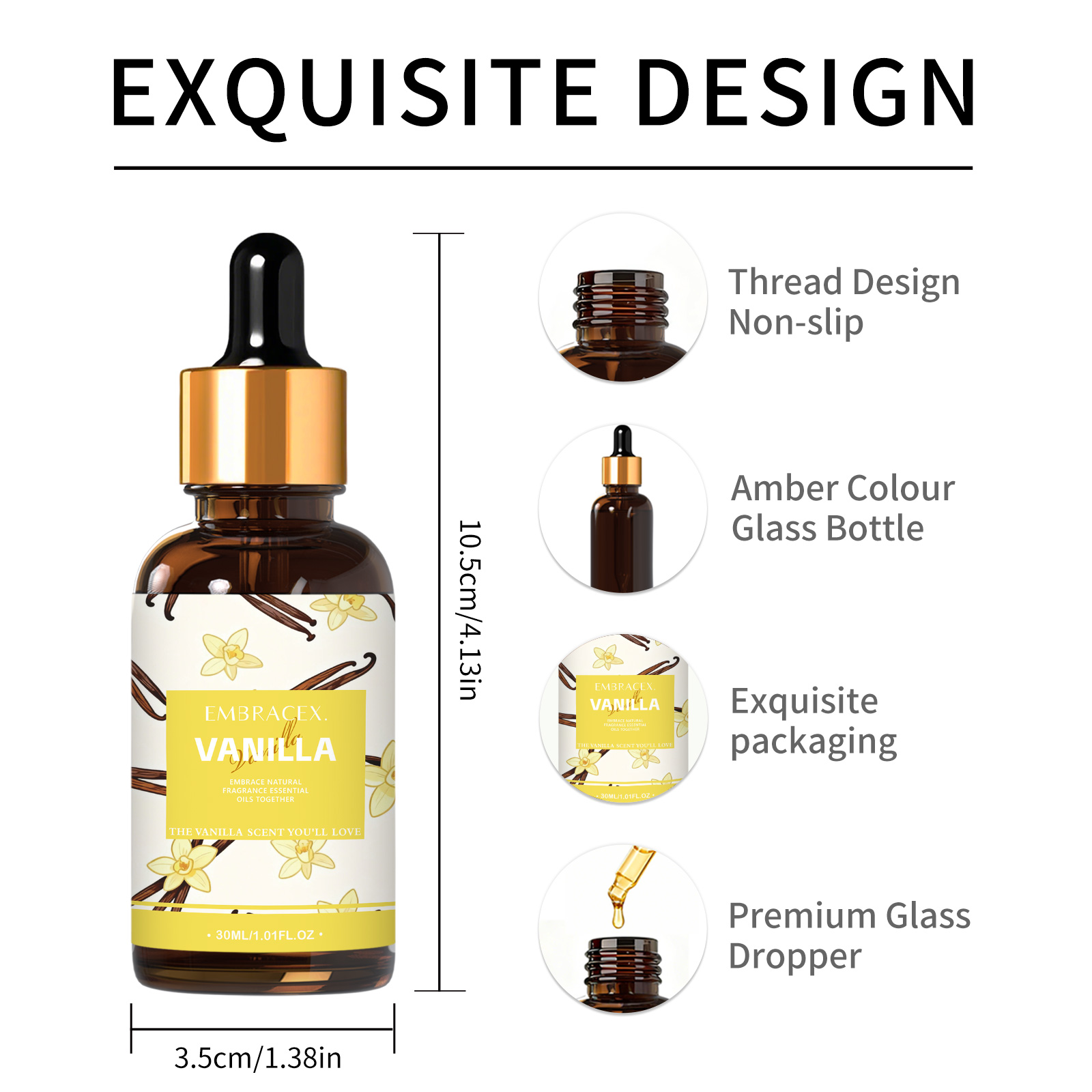 30ml Vanilla Essential Oil For - огляд і ціна Home Fragrance Accessories