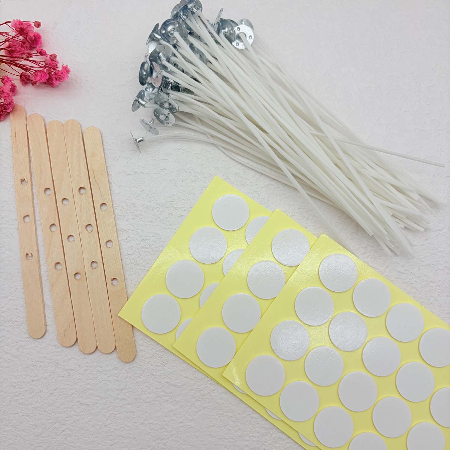 1 SET Candle Making DIY Kits S - огляд і ціна Wooden Wick Candle