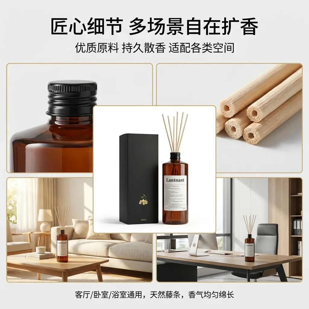 500ML Reed Diffuser Refill Oil - огляд і ціна Home Fragrance Hotel Collection