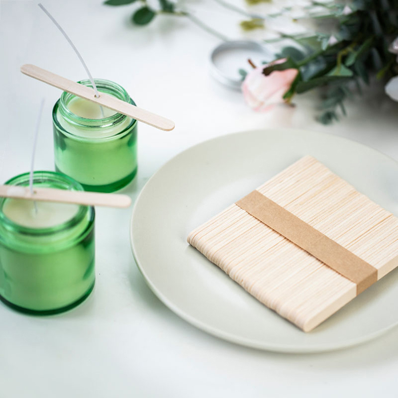 ●50PCS Wooden Candle Wick Hold - огляд і ціна Wooden Wick Candle
