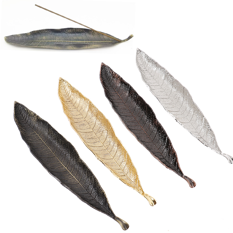 Metal Bodhi Leaf Incense Tray  - огляд і ціна Home Fragrance Incense Sticks
