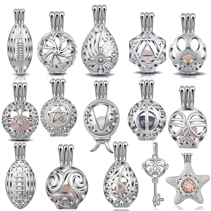 EUDORA Pearl Cage Silver Color - огляд і ціна Diffuser Necklace Locket