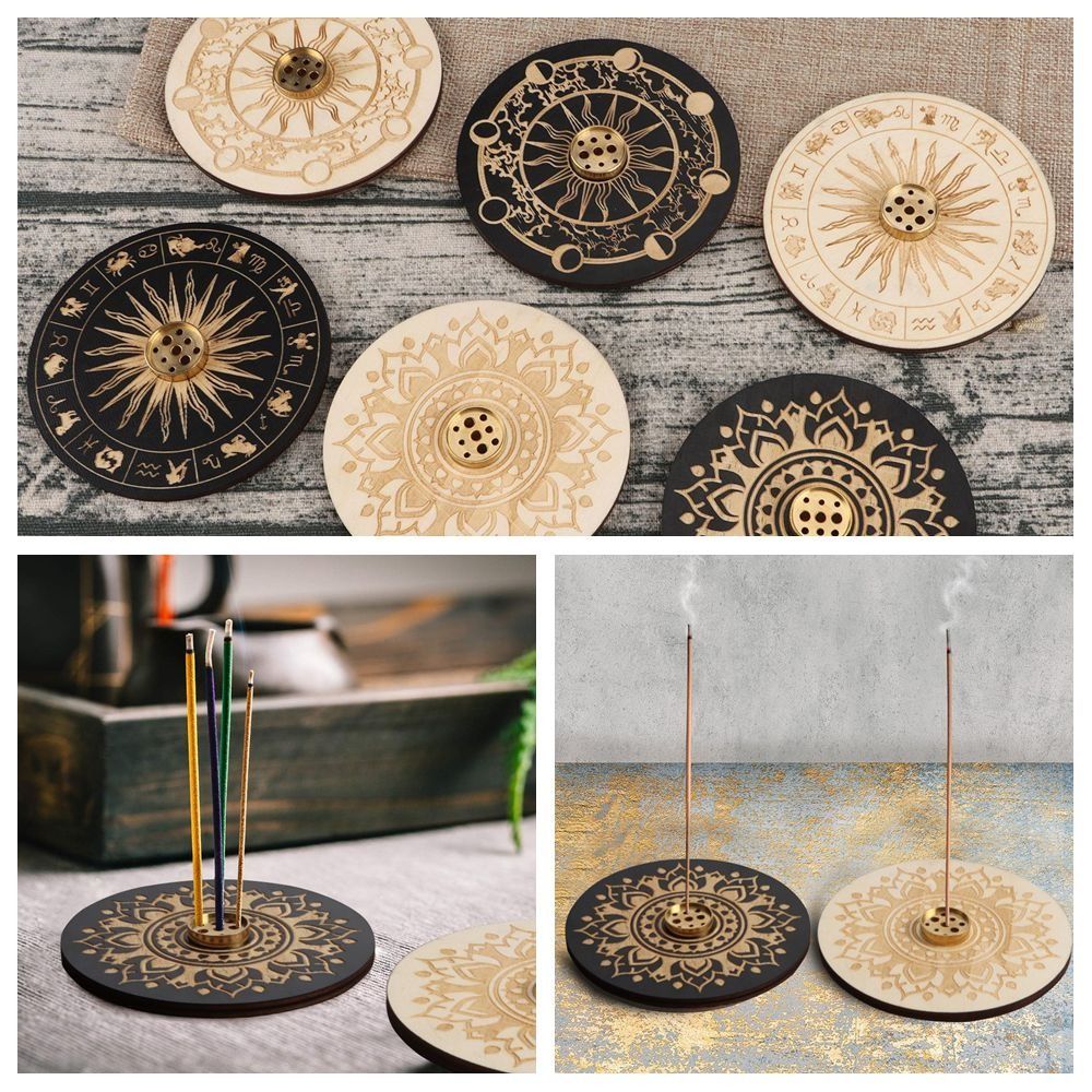 New Wood Incenses Holder 10cm  - огляд і ціна Home Fragrance Incense Sticks
