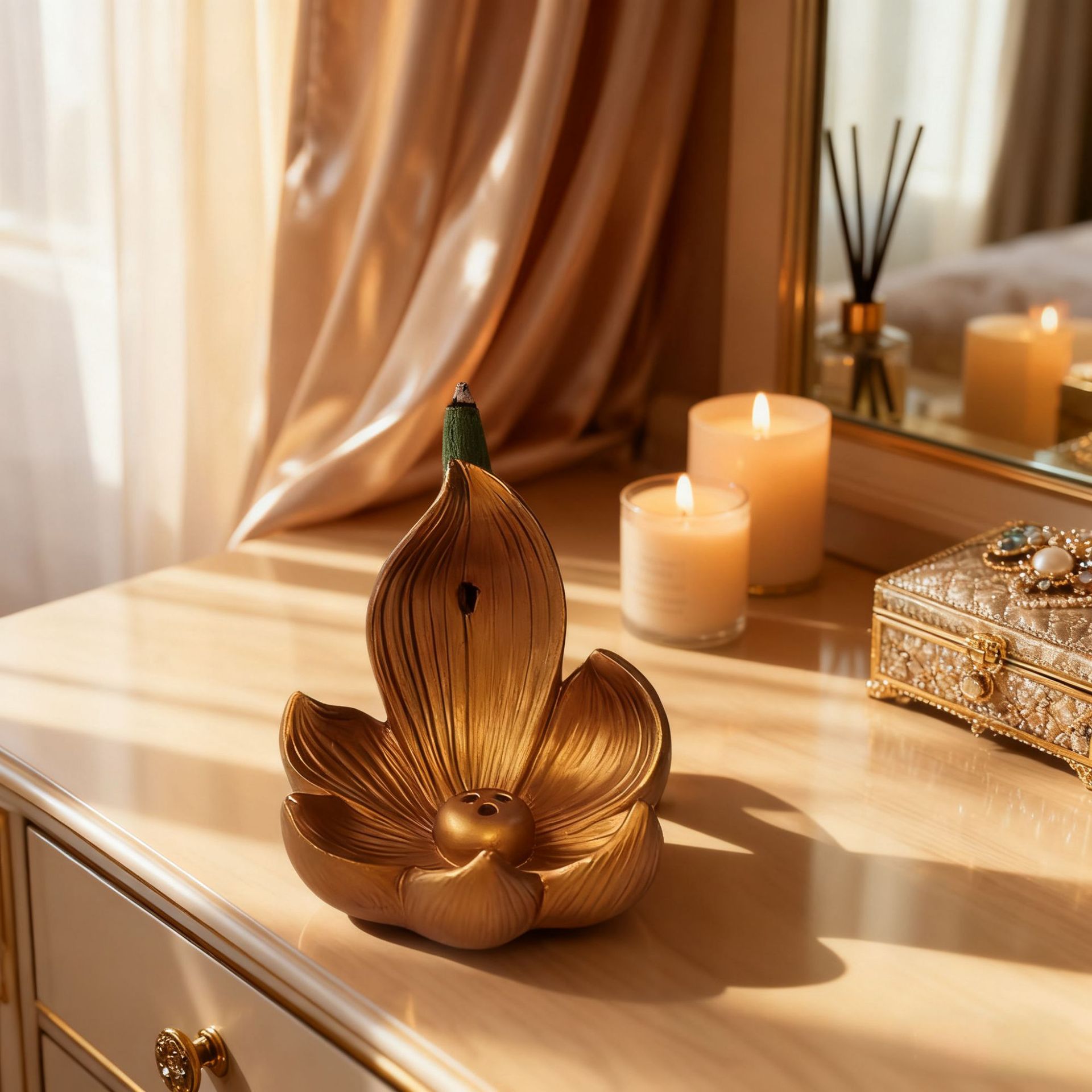 Resin Lotus Incense Burner Hol - огляд і ціна Home Fragrance Incense Sticks