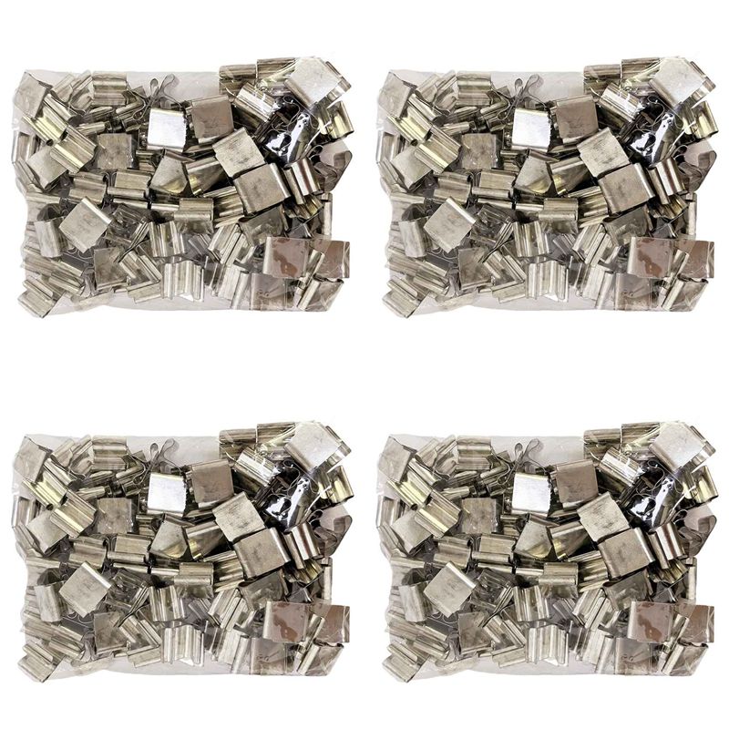 ABUI-400 PCS Metal Wick Sustai - огляд і ціна Wooden Wick Candle