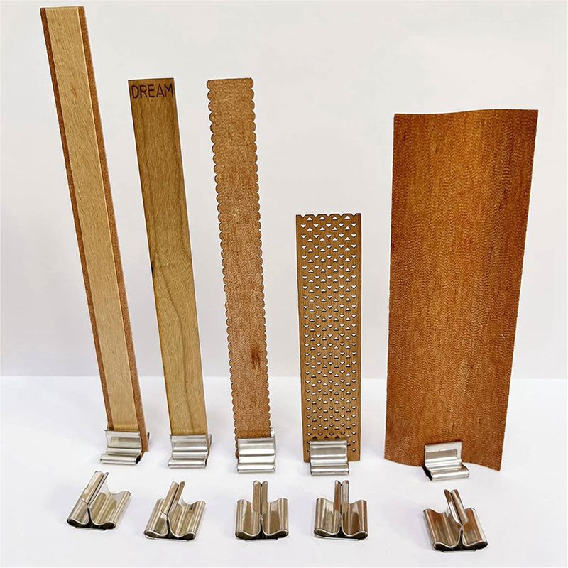 ABUI-400 PCS Metal Wick Sustai - огляд і ціна Wooden Wick Candle