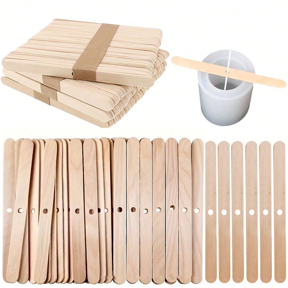 5/10/20/30/50pcs Wooden Candle - огляд і ціна Wooden Wick Candle