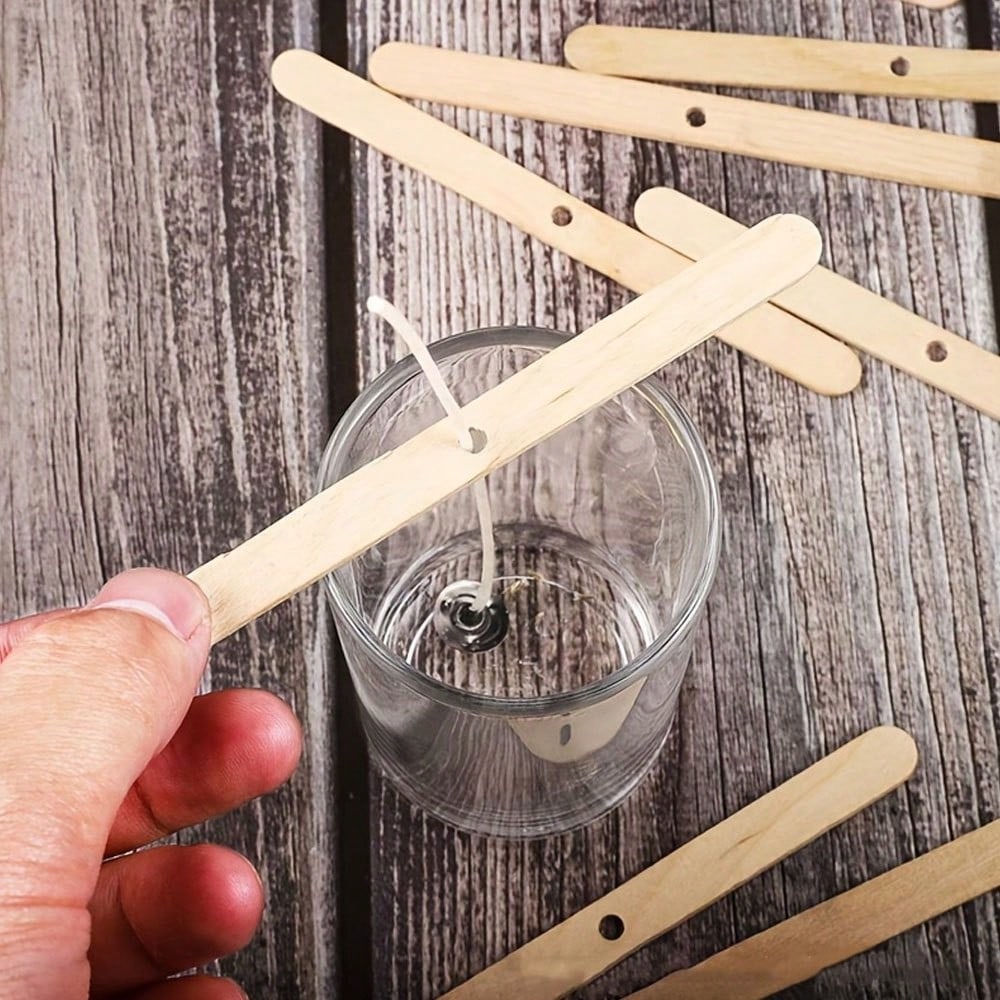 5/10/20/30/50pcs Wooden Candle - огляд і ціна Wooden Wick Candle