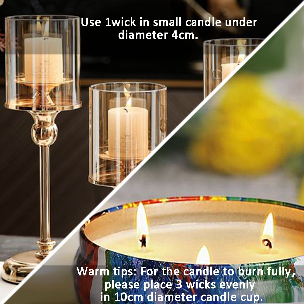 55pcs Flower Candle Wick Wood  - огляд і ціна Wooden Wick Candle