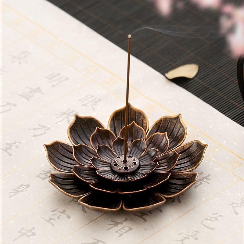 Alloy Incense Burner with 6 Ho - огляд і ціна Home Fragrance Incense Sticks