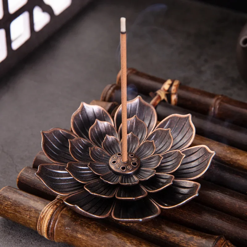 Alloy Incense Burner with 6 Ho - огляд і ціна Home Fragrance Incense Sticks