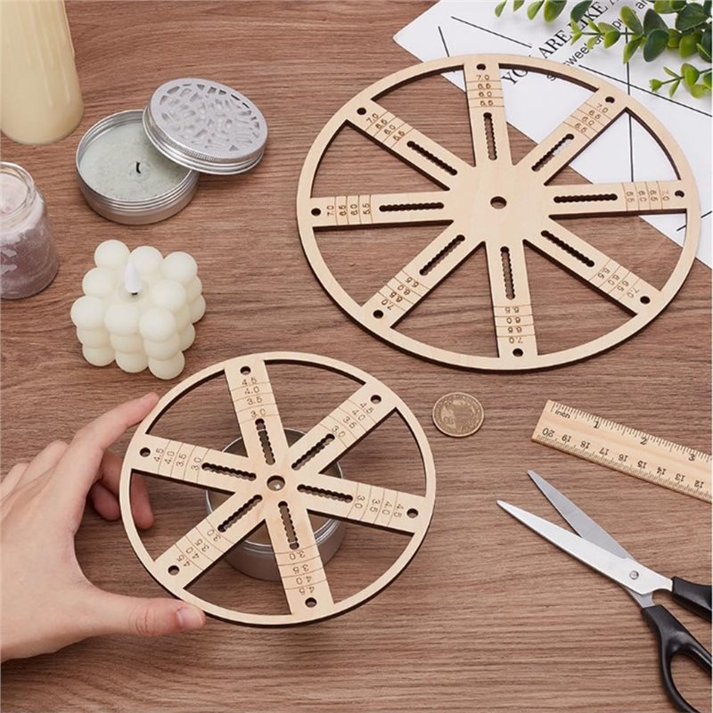 ABUI-Wick Holders 2Pcs Wick Ce - огляд і ціна Wooden Wick Candle