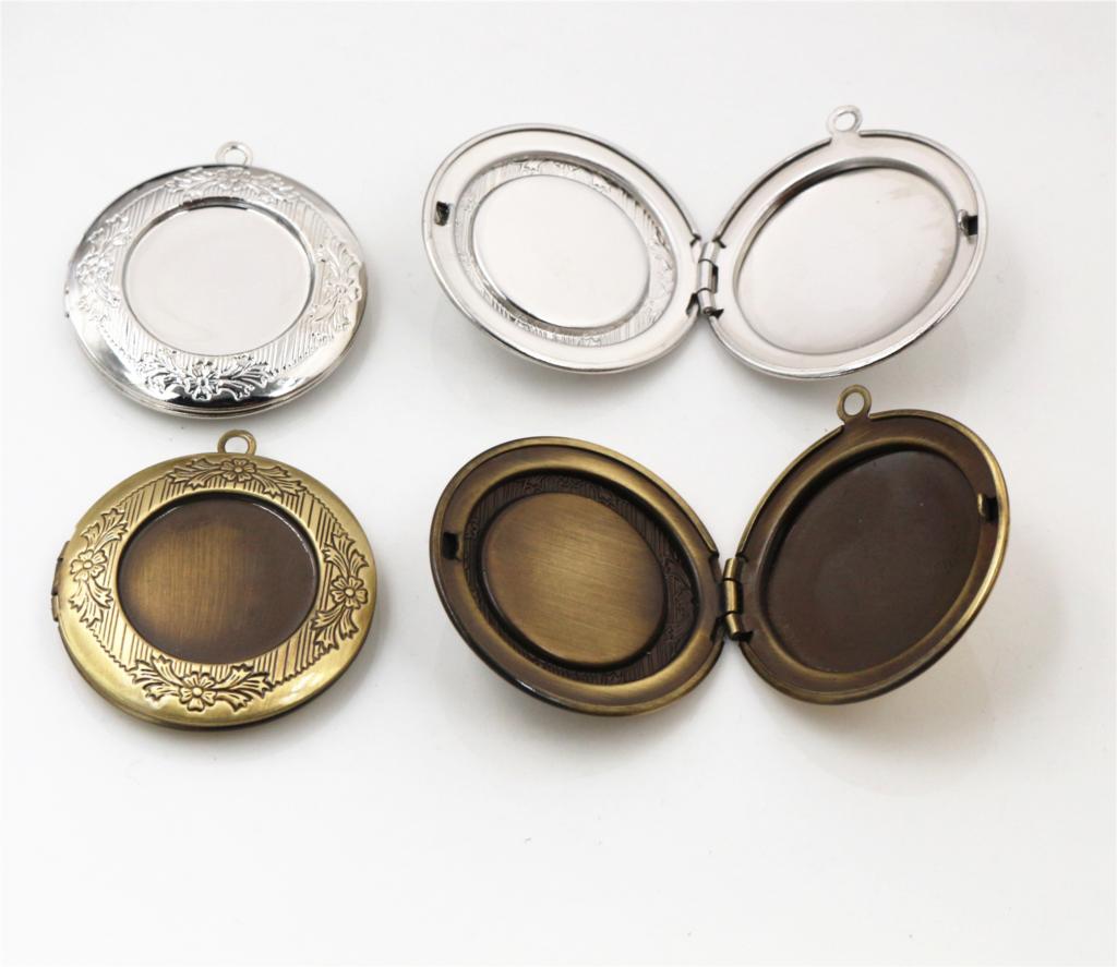 2pcs Inner 20mm Photo Locket P - огляд і ціна Diffuser Necklace Locket