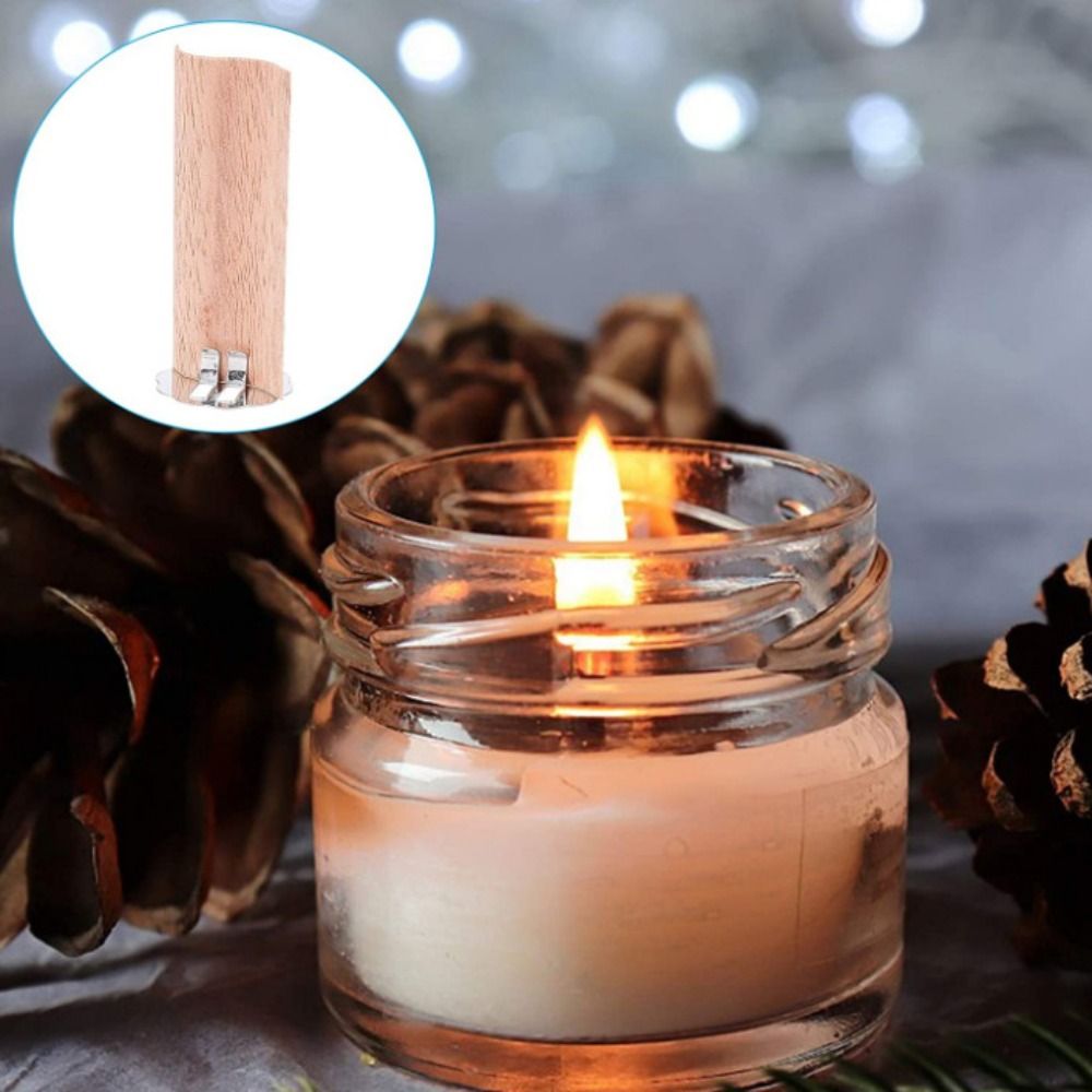 High Quality S-shaped DIY Hand - огляд і ціна Wooden Wick Candle